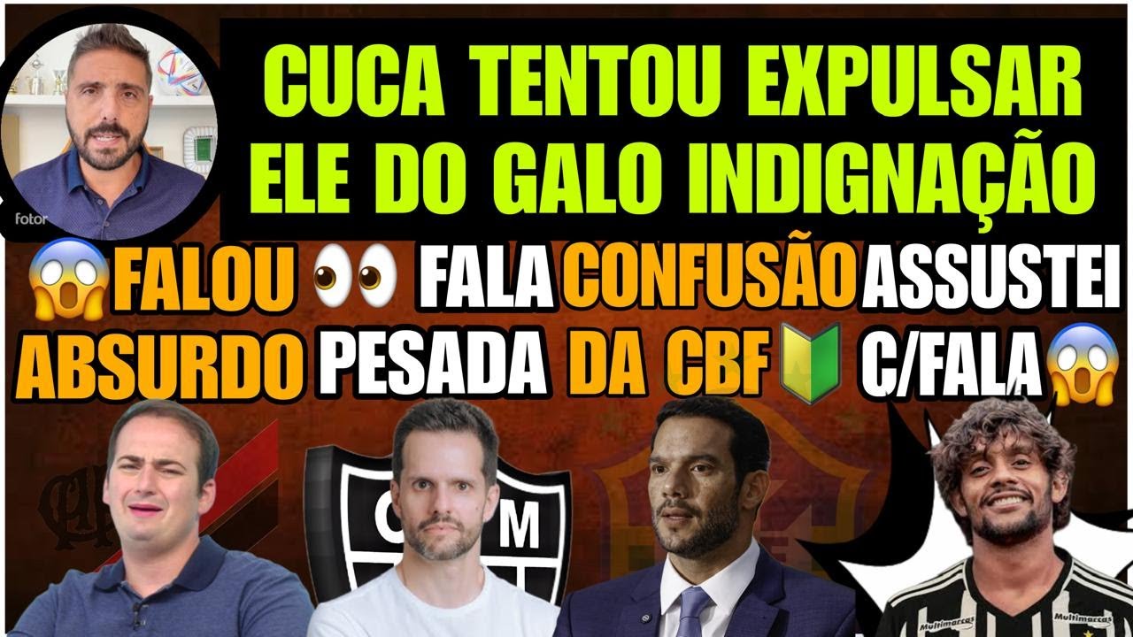 😱CUCA TENTOU EXPULSAR DO GALO🧐CAPELANI RIDICULARIZA O GALO 🔴E➕PANZI OPINA LEIFERT OVACIONA SCARPA