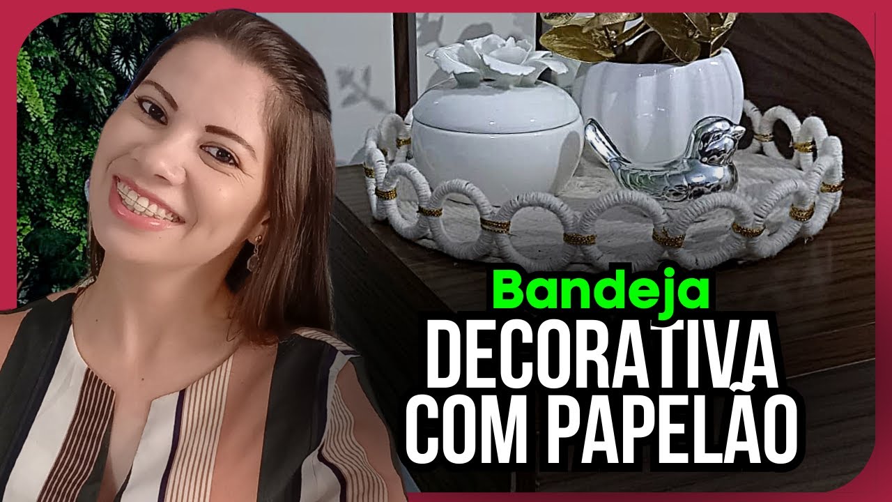 Bandeja de Papelão - DIY