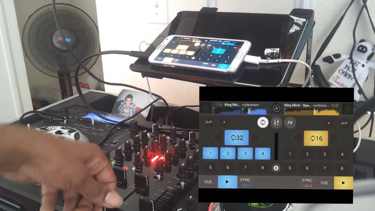 MixVibes Cross Dj Android Review 2014 External Mixer Mode Hd review