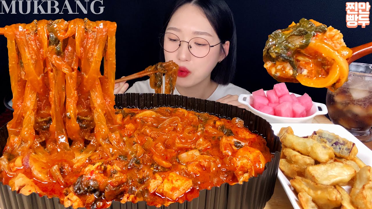 🔥Spicy Jjimdak (Braised Chicken) | KOREANFOOD MUKBANG ASMR