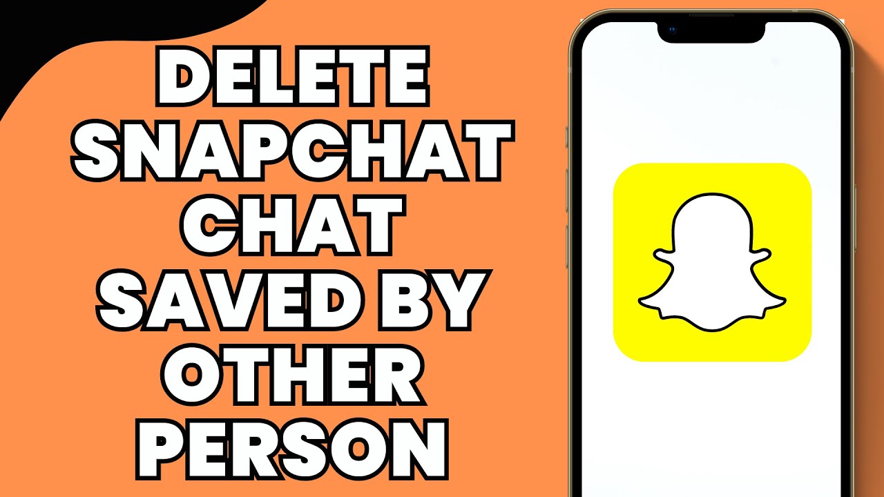 Как удалить чат в Snapchat, сохраненный другим человеком