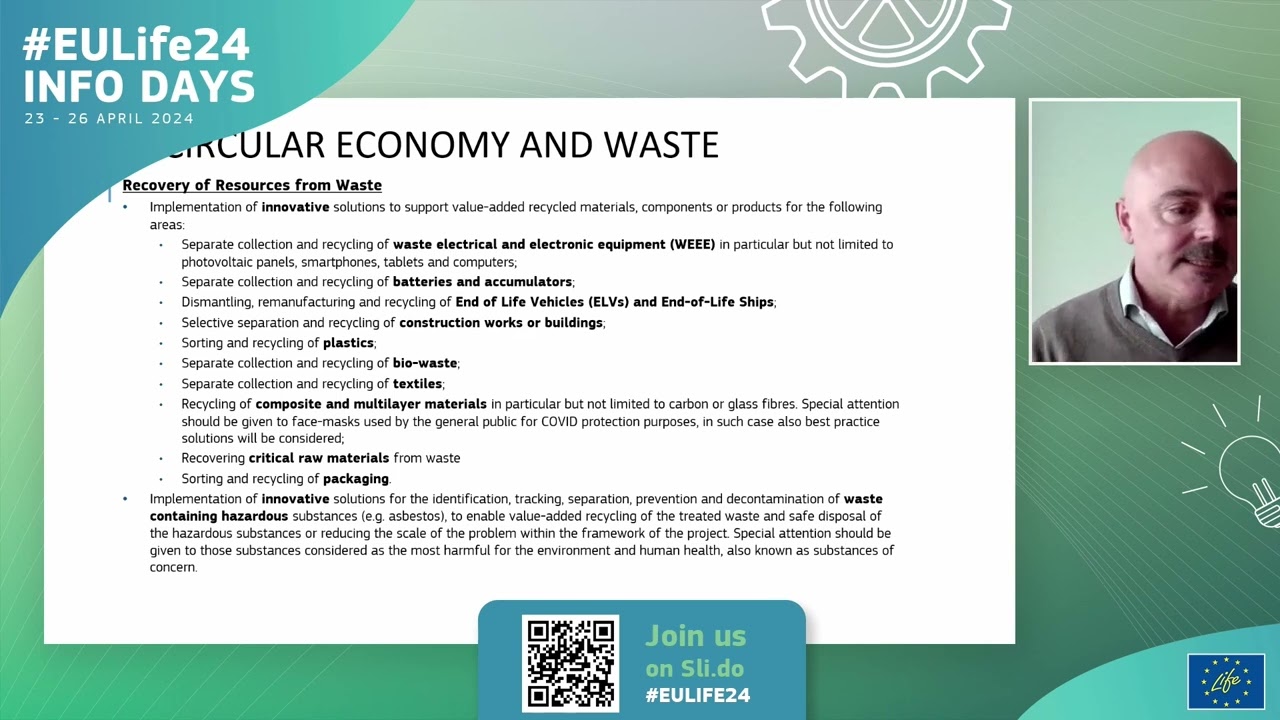 #EULife24 - Circular Economy and Quality of Life