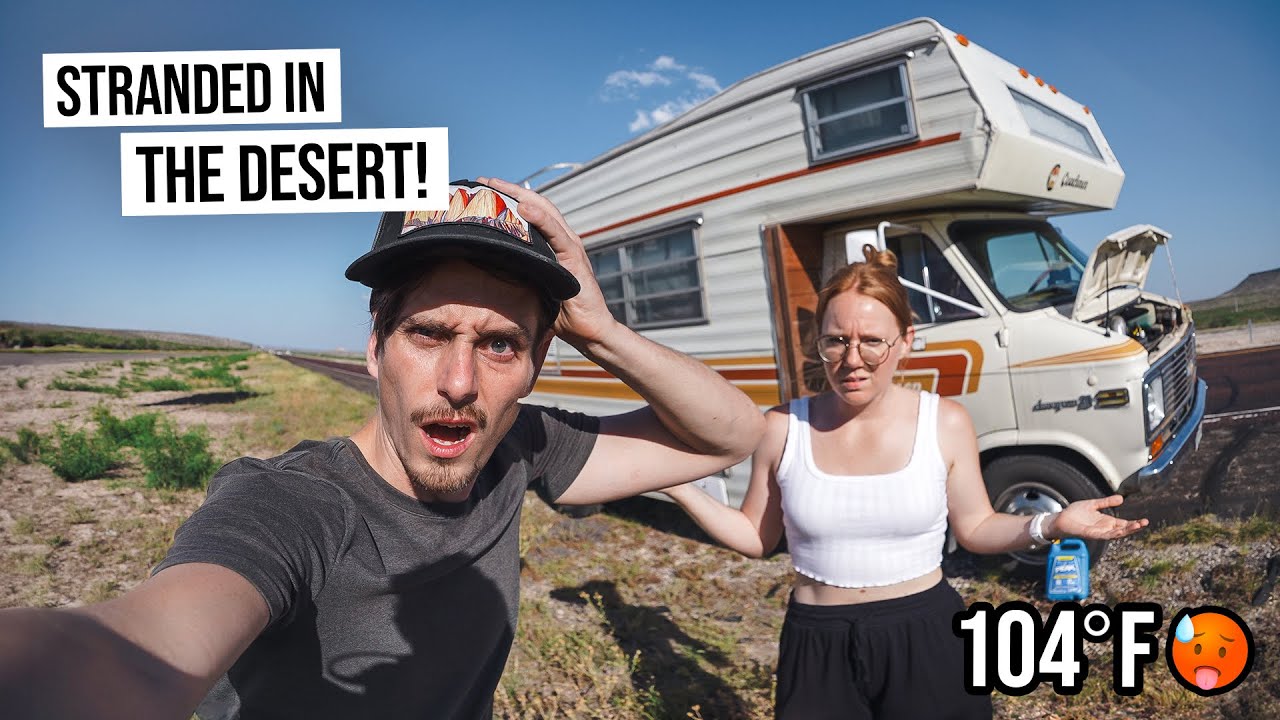 Our RV Died IN THE DESERT! 🥵 Is Our Road Trip Over ALREADY??