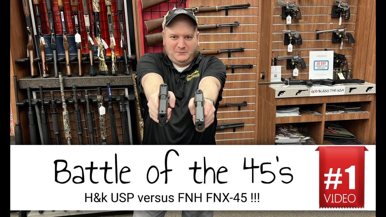 Who Wins Out of the H&K USP 45 and FNH FNX 45?  - Re-upload