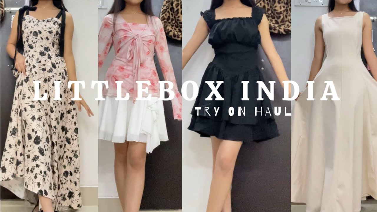 Try on Haul with clothes from @littlebox_india /Imsu_jung ❤️