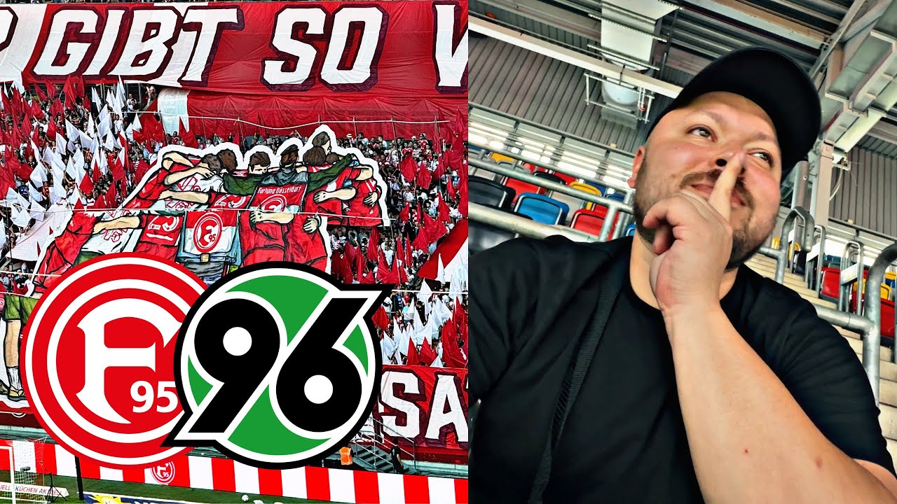 DER HYPE IST REAL 🔥Fortuna Düsseldorf vs Hannover 96 Stadionvlog