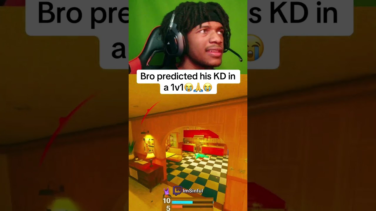 Bro predicted his rank in a 1v1😭 