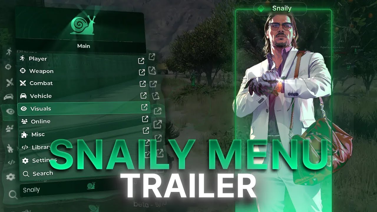 Snaily Menu Trailer