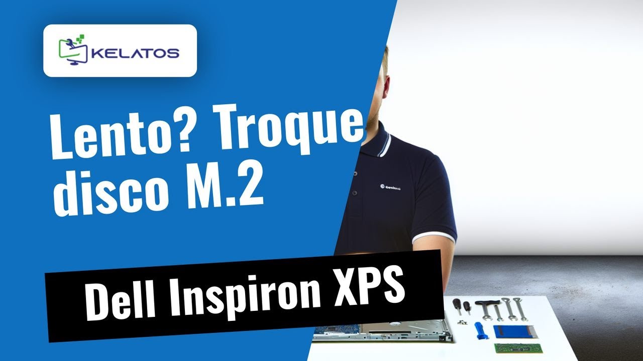 O seu Dell Inspiron XPS está lento? 💻 Mudança de disco M.2 e instalação do sistema