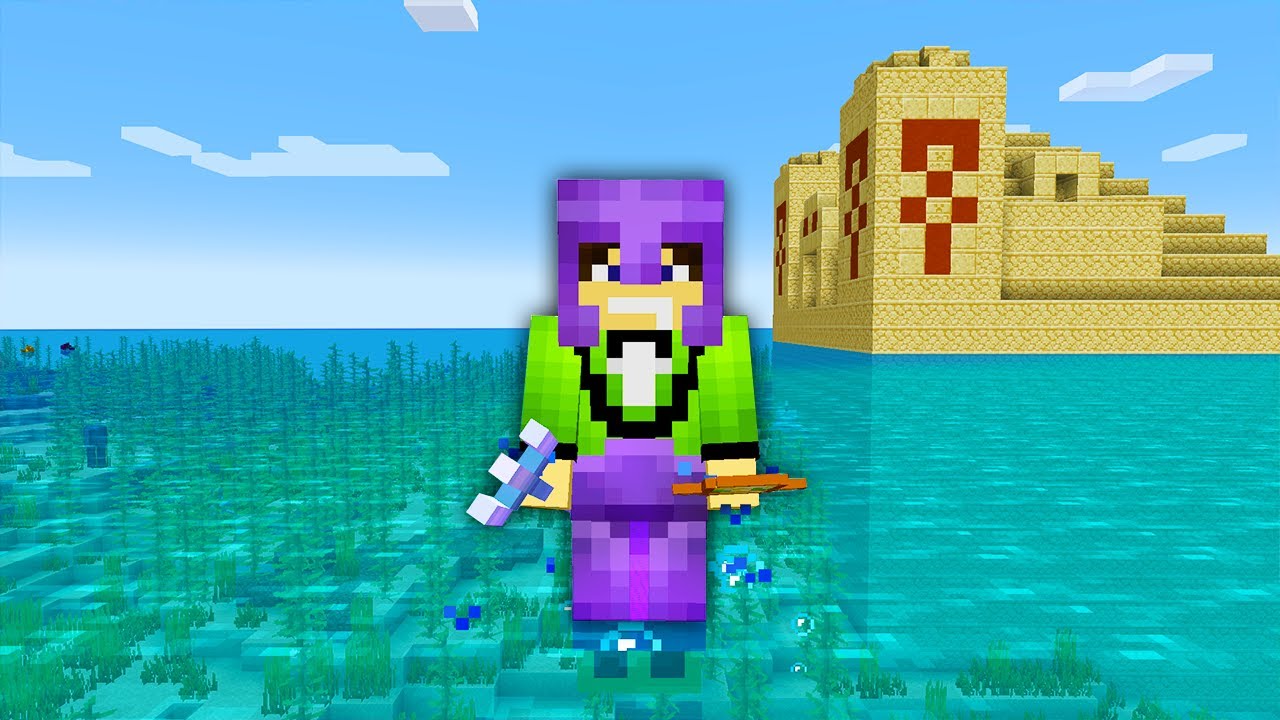 海しかないマインクラフト