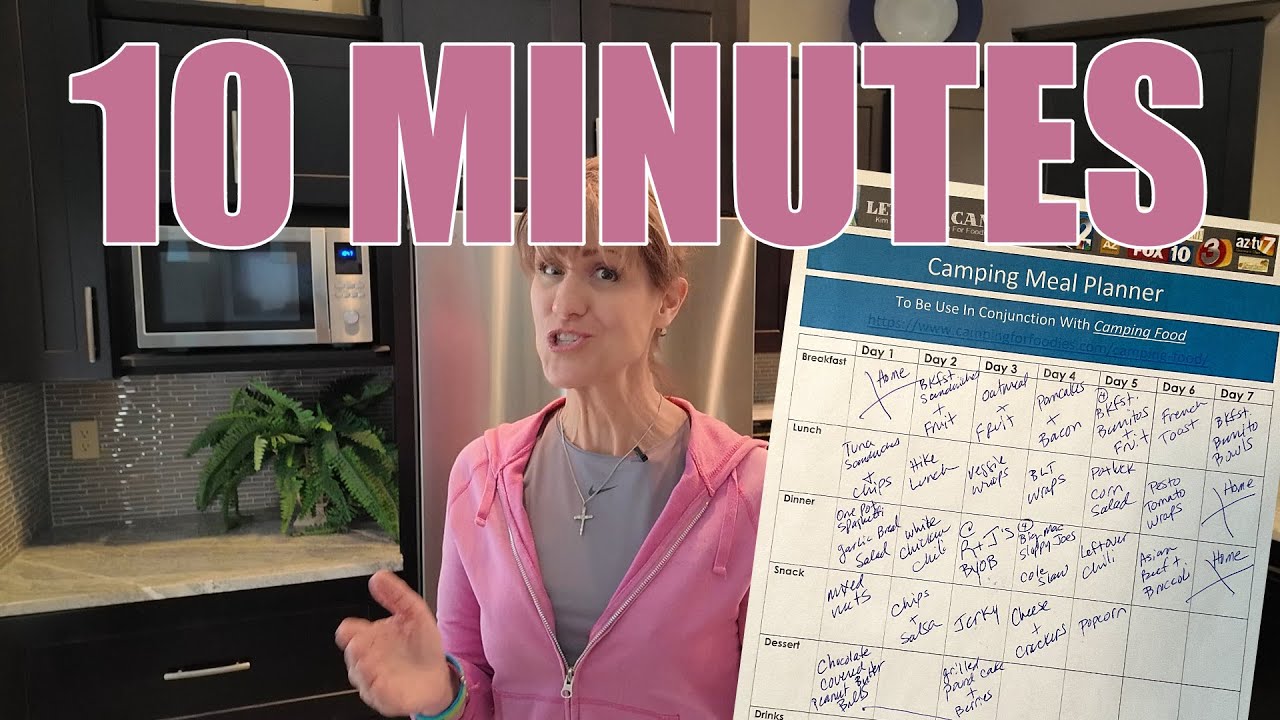 How To Meal Plan For Camping in just 10 Minutes