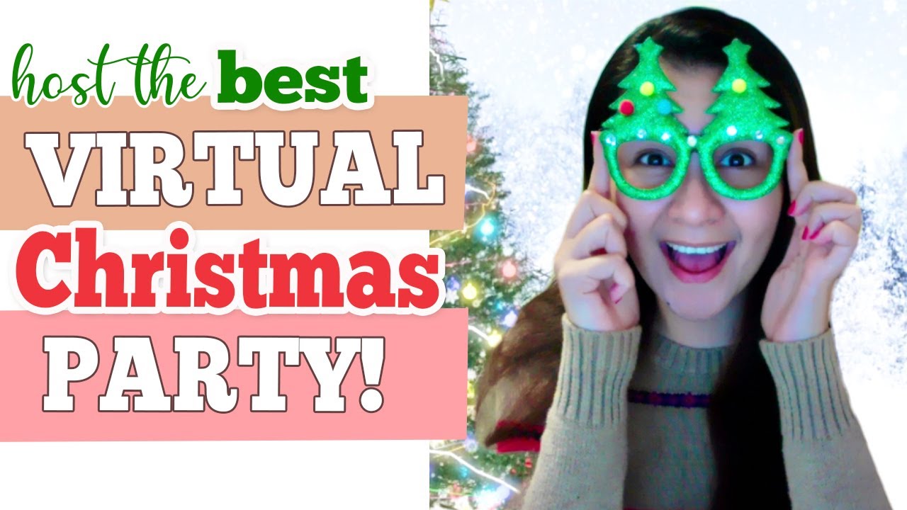 Best VIRTUAL Christmas Party for All Ages | ZOOM Christmas Party Ideas | Hosting Tips
