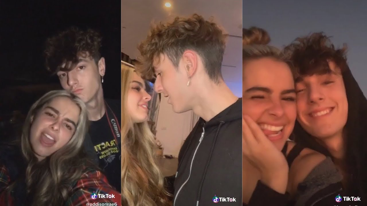 Addison Rae and Bryce Hall Tik Tok’s