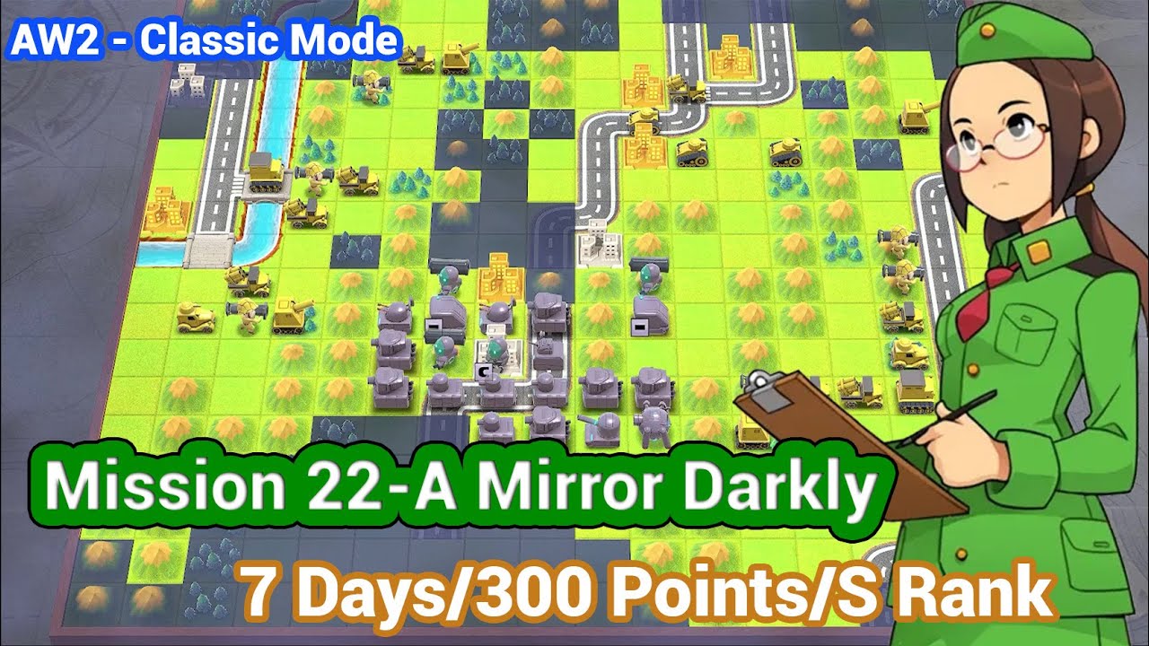 AW2 - Mission 22 - A Mirror Darkly Sonja - Classic Campaign | Advance War 1+2 Re-boot Camp