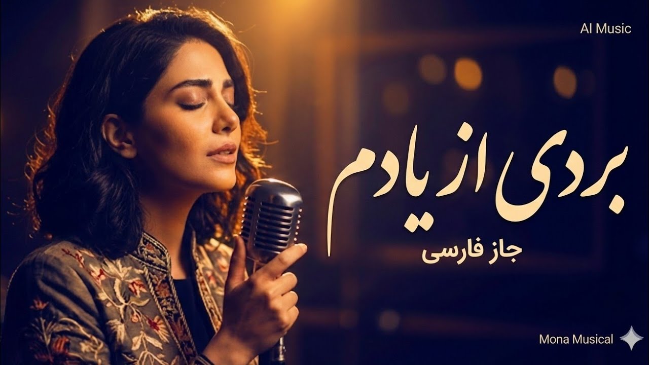 بردی از یادم | جاز فارسی مدرن با AI | Mona Musical