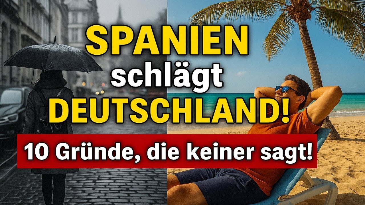 Warum das Leben in Spanien besser ist als in Deutschland