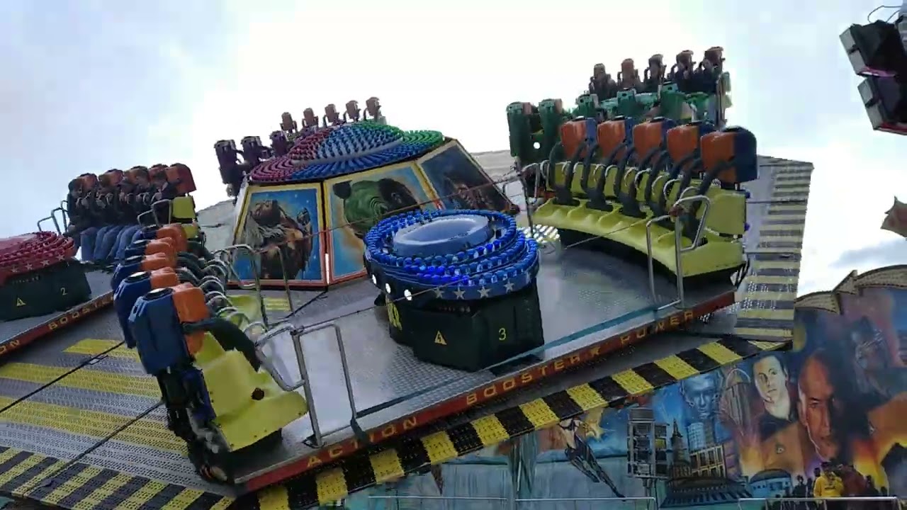 Hannover Frühlingsfest 2024 Booster 1 #ride #hannover #volksfest #fun