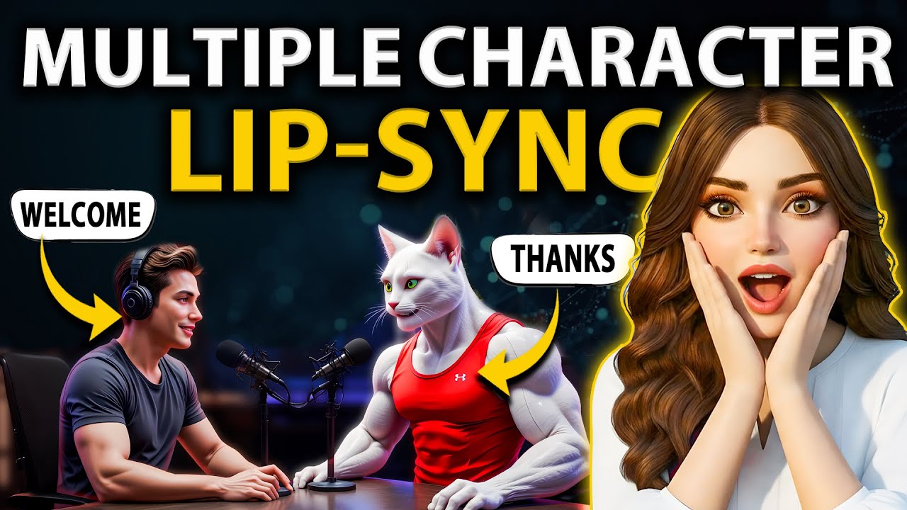 How to Lip Sync Multiple Characters in One Scene ✌️