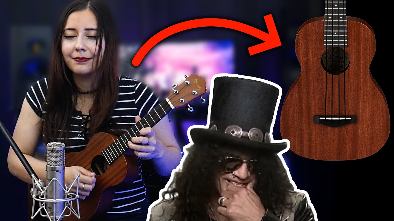 Sweet Child O' Mine SOLO on UKULELE 🤯