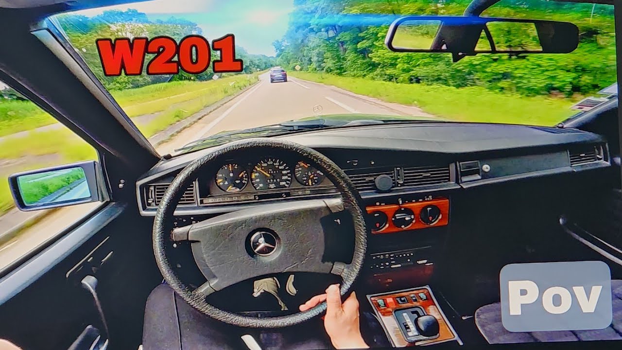 POV Test Drive – Mercedes 190E W201 1990 | Still a Legend!