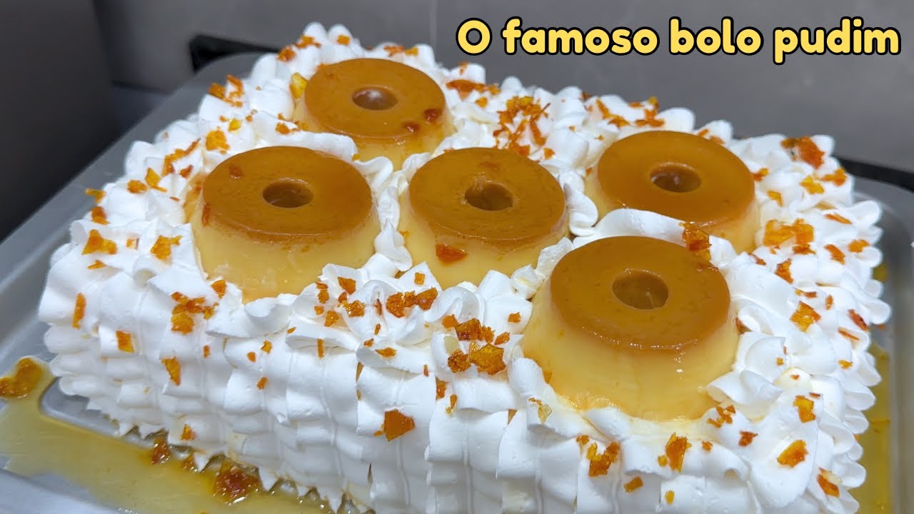 BOLO PUDIM 🍮 TENTEI REPRODUZIR ESSA NOVA TENDÊNCIA + VEJA O RESULTADO 😋