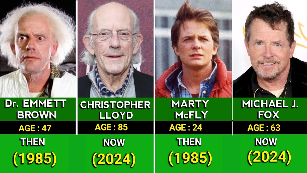 Back To The Future 1985 Cast Then And Now |1985 vs 2024