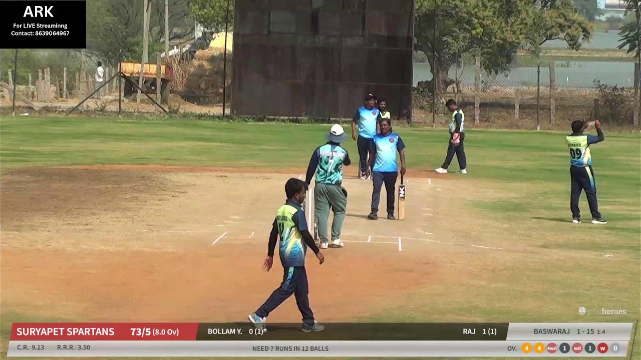 Suryapet (vs) Kamareddy | TS Govt Male Nursing Officers Cricket Tourny 2026 | LIVE