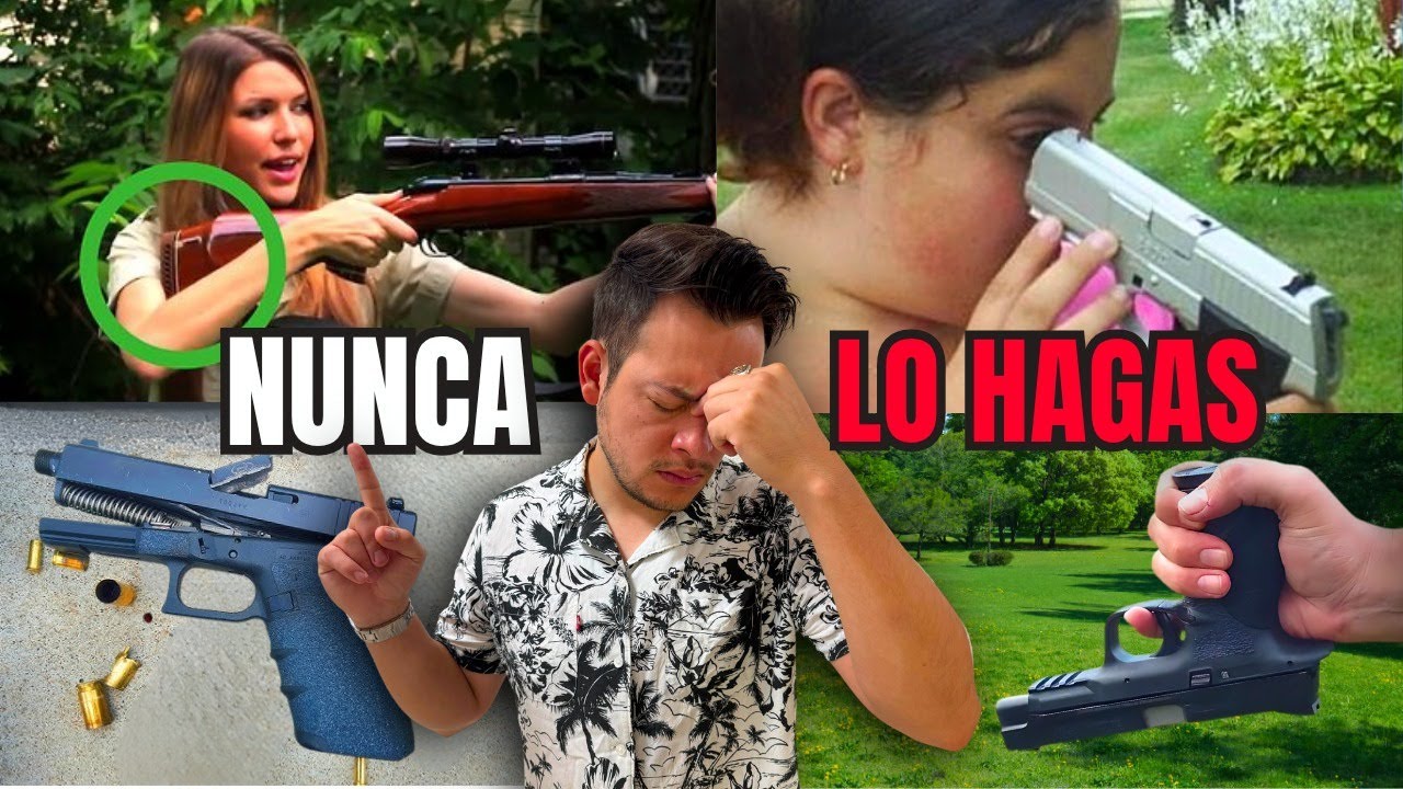 5 Errores RIDÍCULOS (y peligrosos) con un arma🔫 – ¡NO seas ese tipo!  🔥☠️