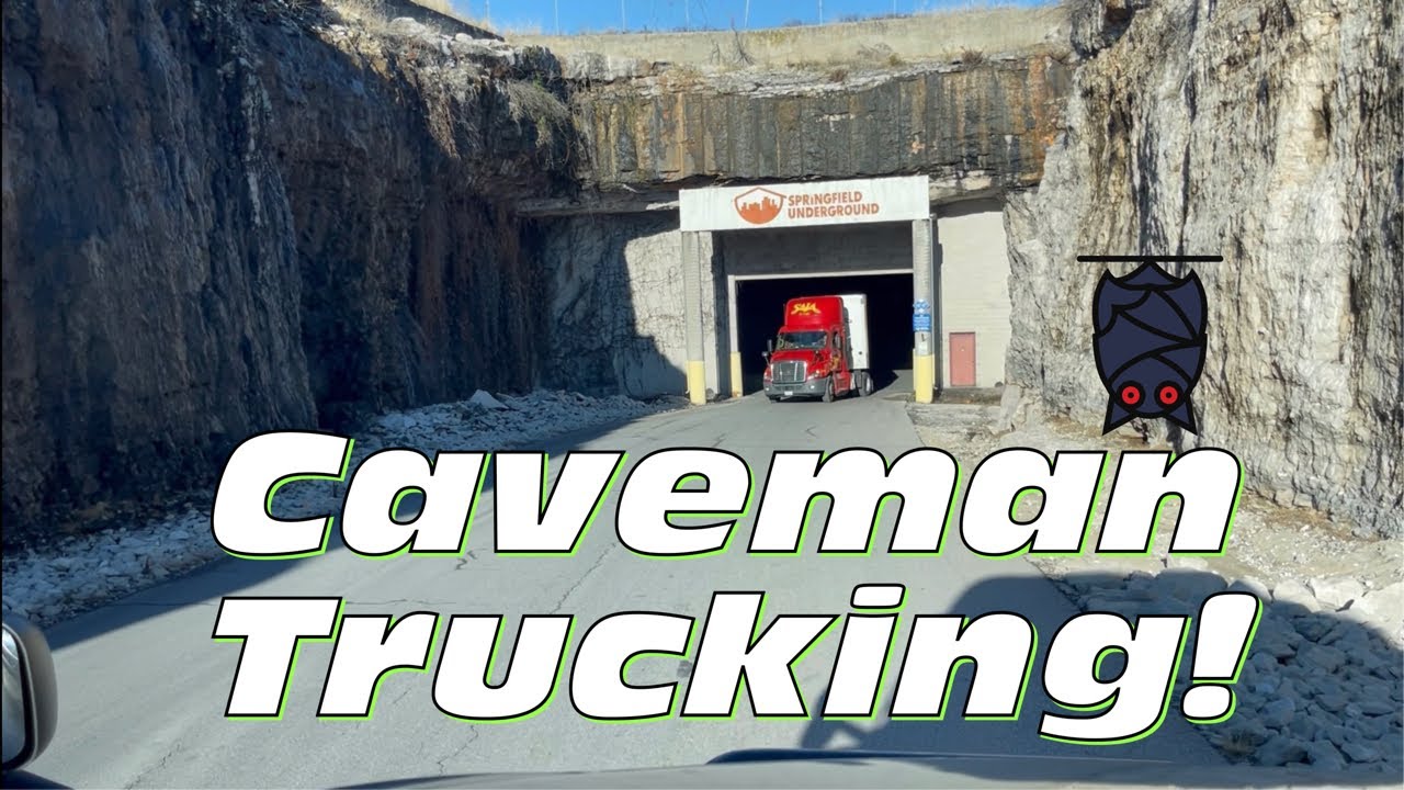 Trucking into a Missouri Cave, loading at Springfield Underground