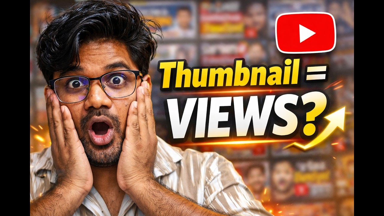 YouTube Par Thumbnail Kitna Important Hai? (New YouTubers Zaroor Dekhein) Day-9