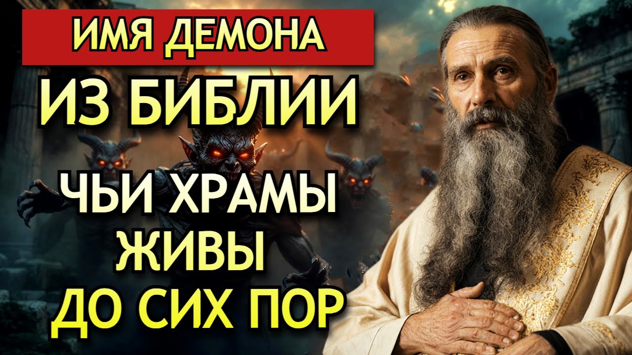 ИМЯ, ОТ КОТОРОГО ПРЕДОСТЕРЕГАЕТ БИБЛИЯ — почему места его поклонения не исчезли