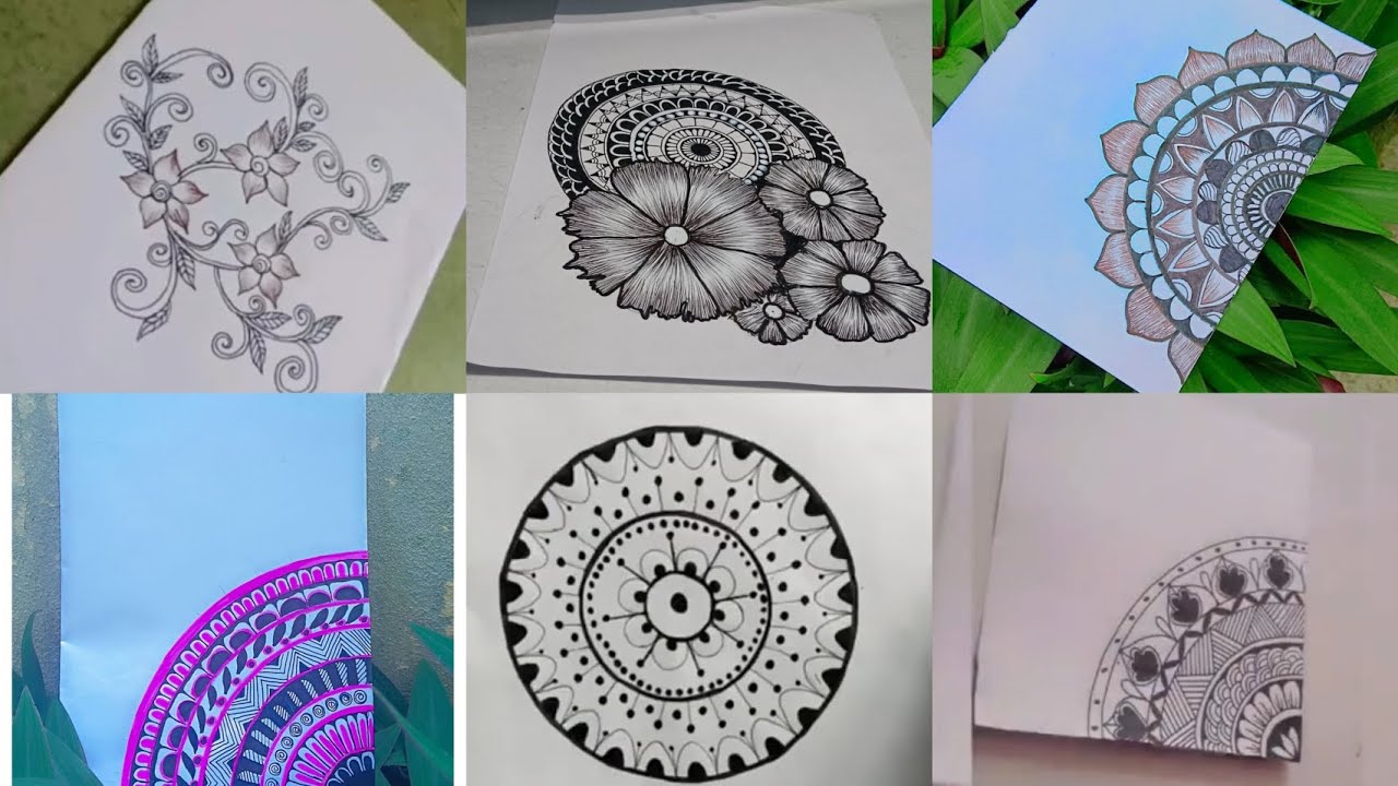 Mandala art 6 different designs ✨LovelyRRart78 
