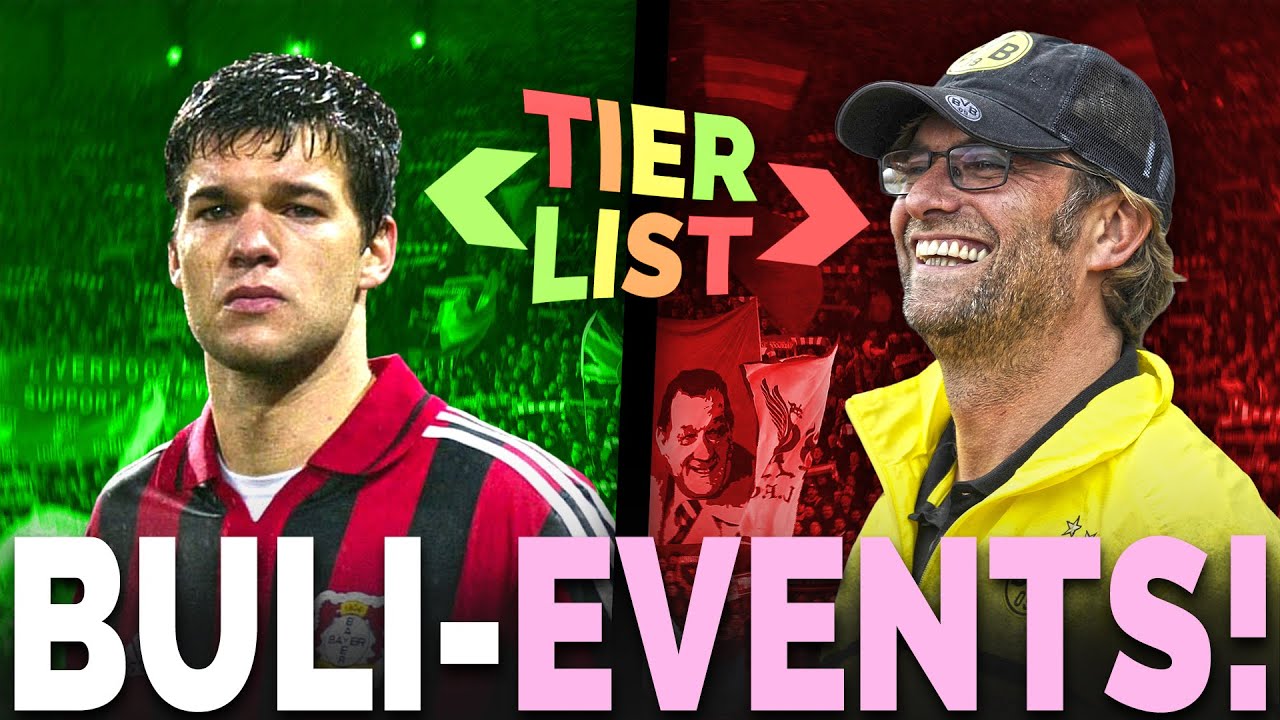 Wir ranken historische Bundesliga-Ereignisse! Calcio Berlin TIERLIST