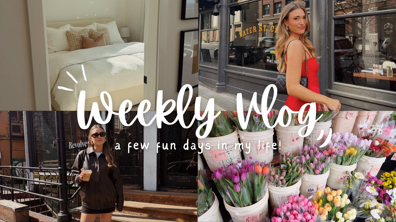 Week In My Life | Shooting Content, Attending the Juno Awards, New Headshots, Setting Up Bedroom