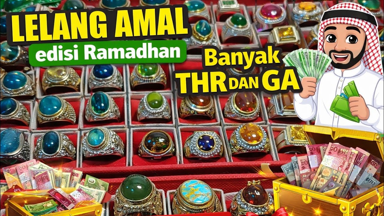 Ardian Gemstones sedang live LELANG AMAL RAMADHAN EDITION 🔥💯