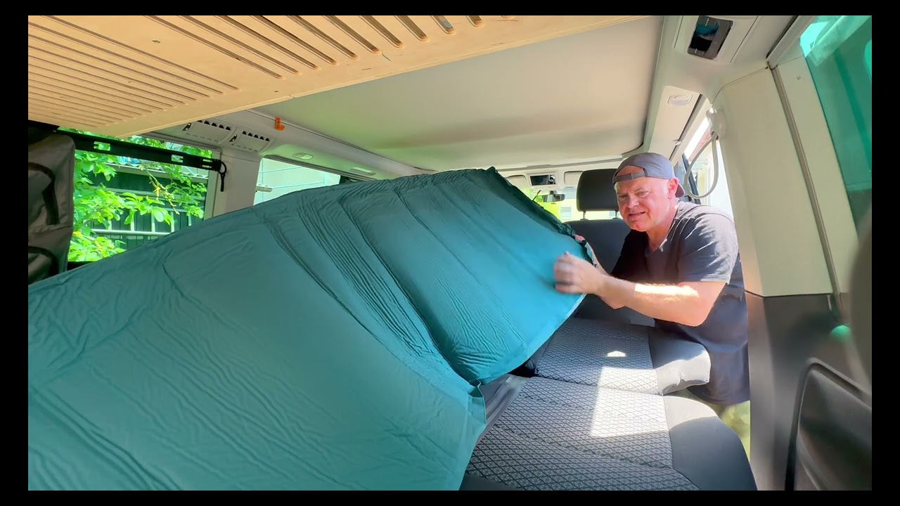 Endlich gut schlafen im VW Bus