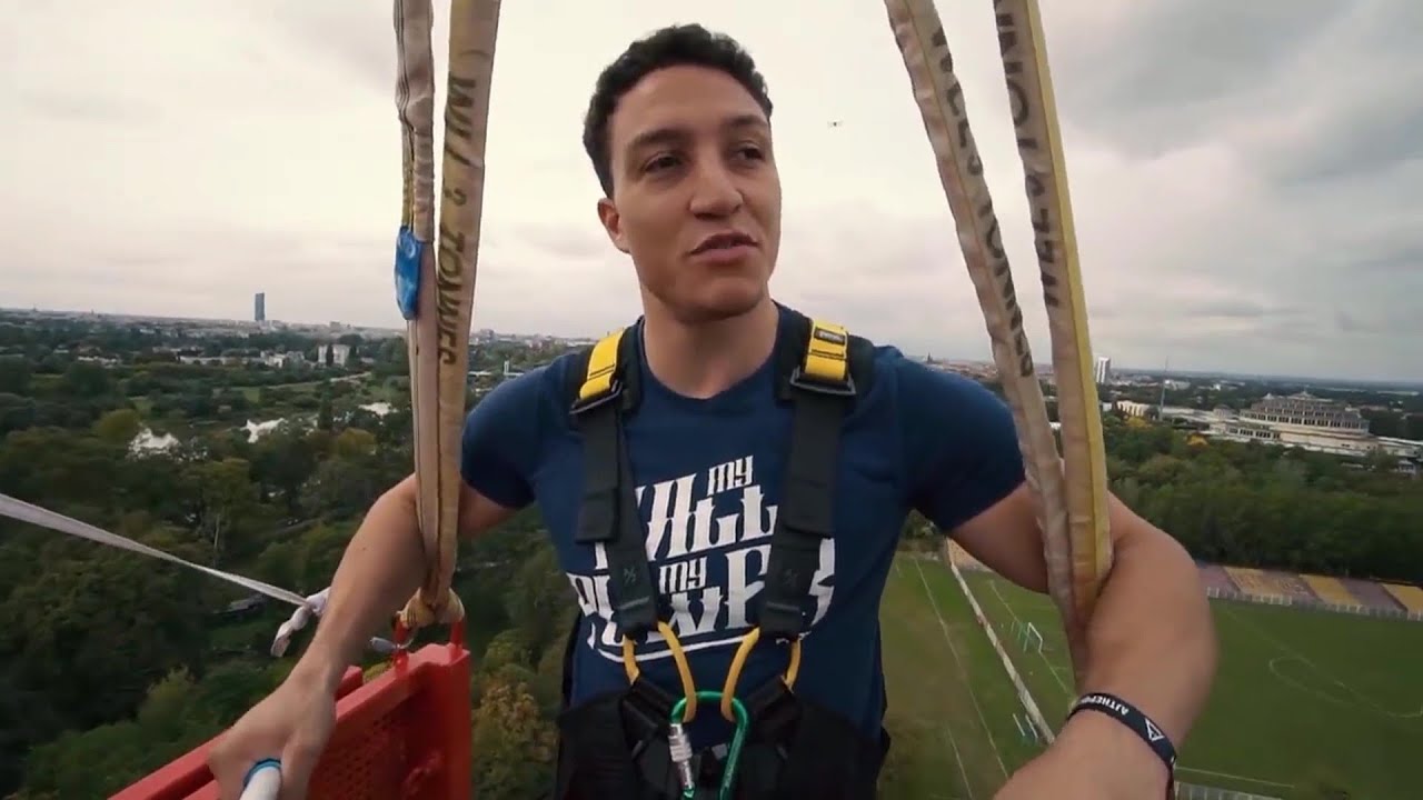 BUNGEE WROCŁAW - AjThePolishAmerican pokazuje jak się skacze na bungee