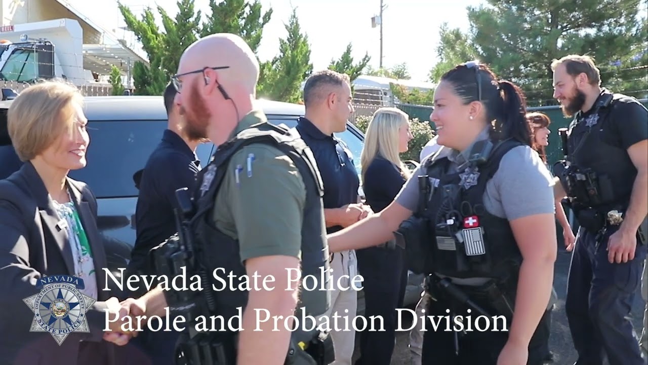 Nevada State Police Parole and Probation Division Officers Reno 2024