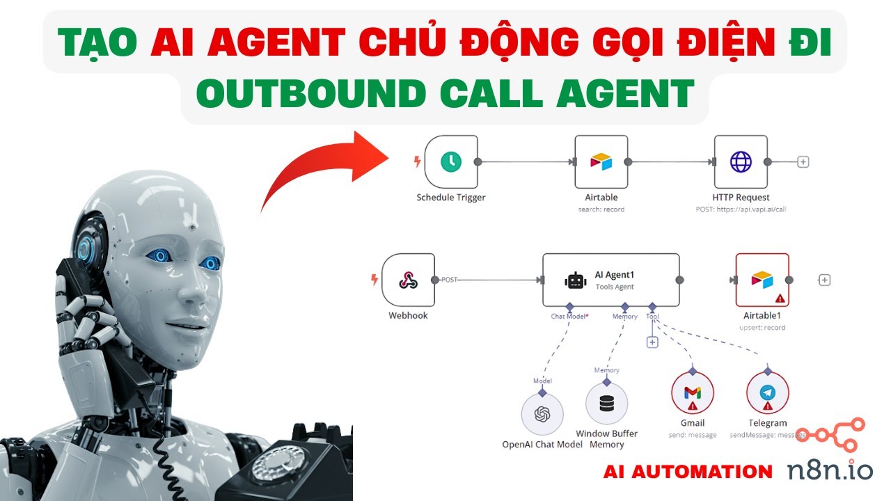 Hướng Dẫn Tạo AI Agent Chủ động gọi điện Chăm sóc Khách hàng