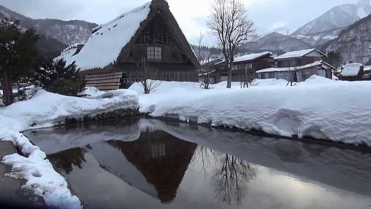 冬雪合掌村~超夢幻童話詩境