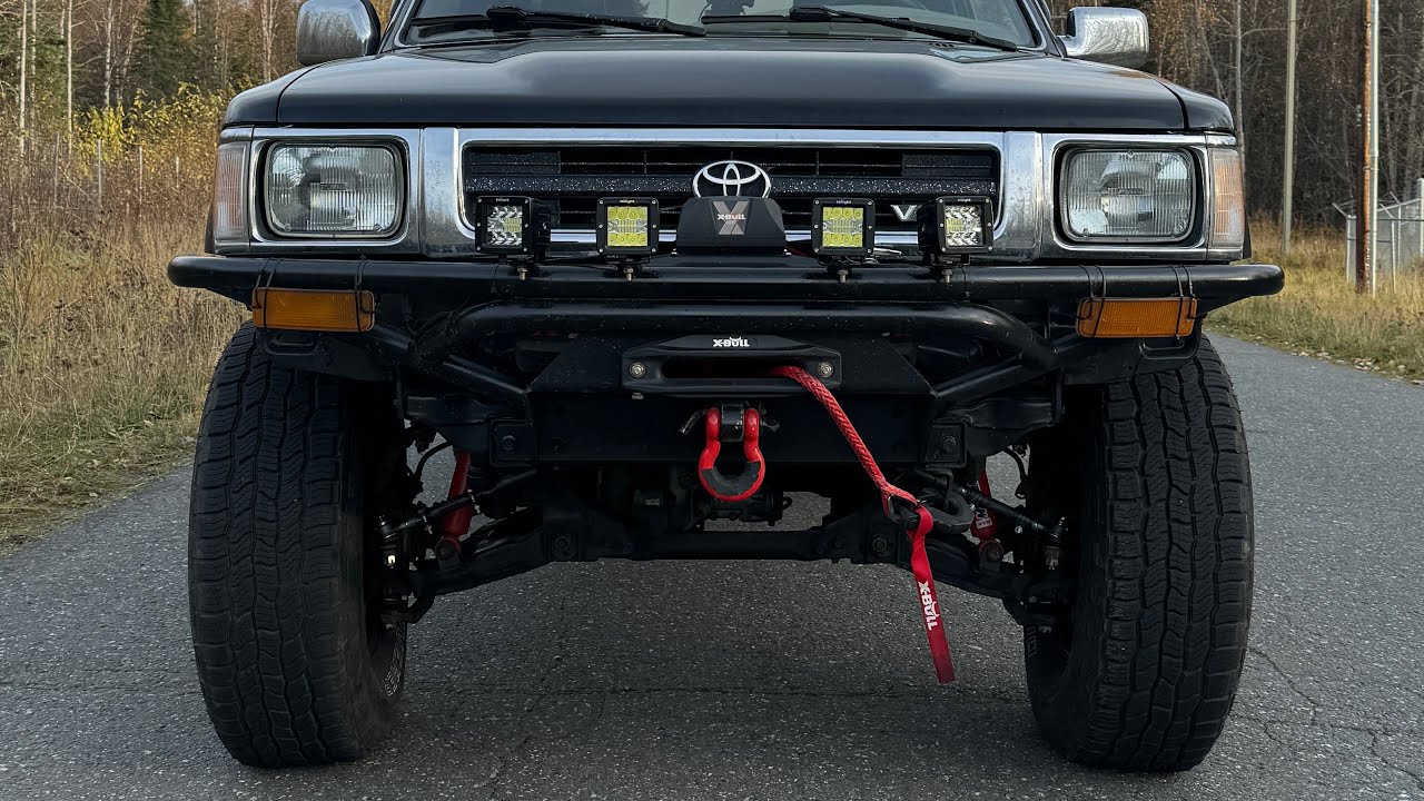 1986-1995 TOYOTA IFS BALL JOINT SPACER LIFT & TIE ROD INSTALL