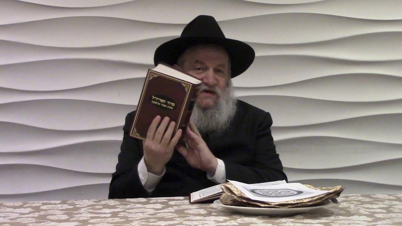The Kabbalah Of The Pesach Seder - A Lecture by Rabbi Zushe Winner
