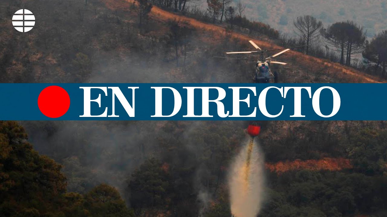 DIRECTO MÁLAGA | Seguimiento del incendio de Sierra Bermeja