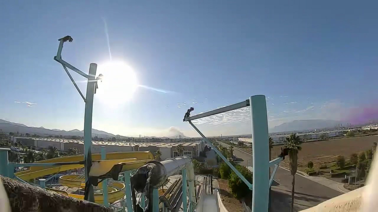 Pharaohs/splash kingdom Water park Bando silly water sliding rip