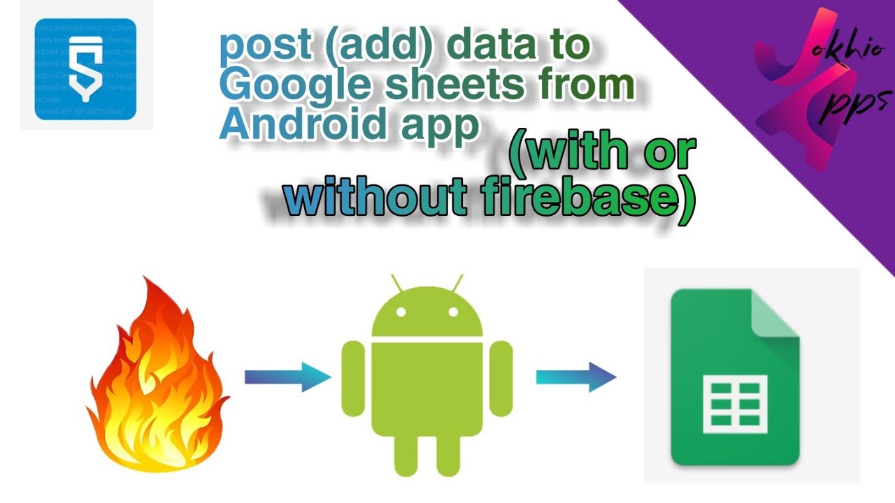 Post (add) data to Google sheet from Android app (with or without firebase) sketchware tutorial