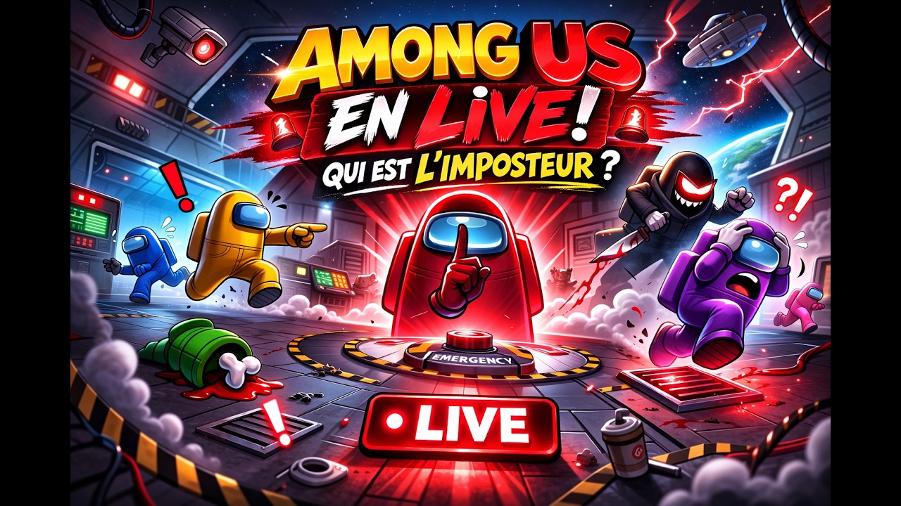 LIVE AMONG US  , Venez jouer avec nous (27/02)