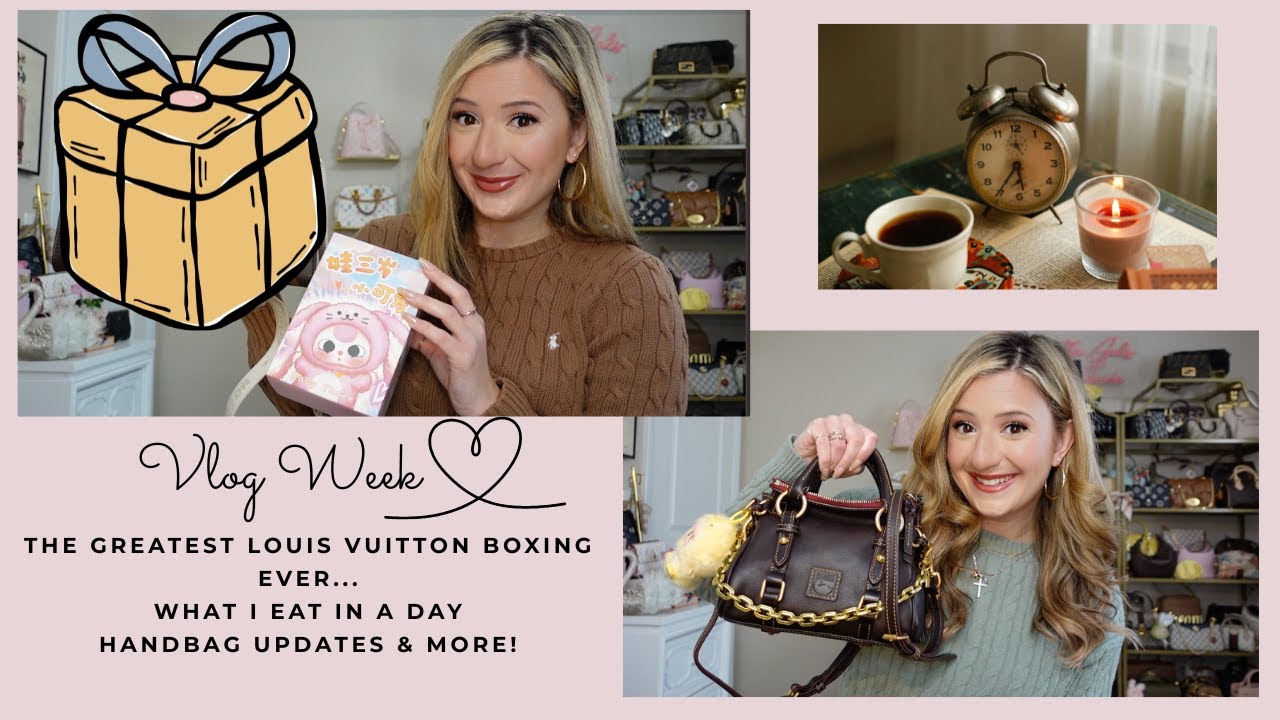 ВИДЕОБЛОГ: Распаковка новой сумки Louis Vuitton, проведи со мной неделю, сумки, которые я бы купи...