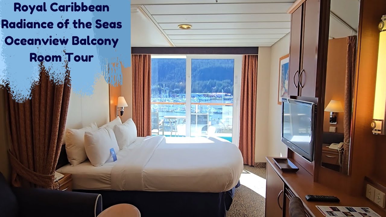 Royal Caribbean Radiance of the Seas Oceanview Balcony Room Tour Rm. 7038