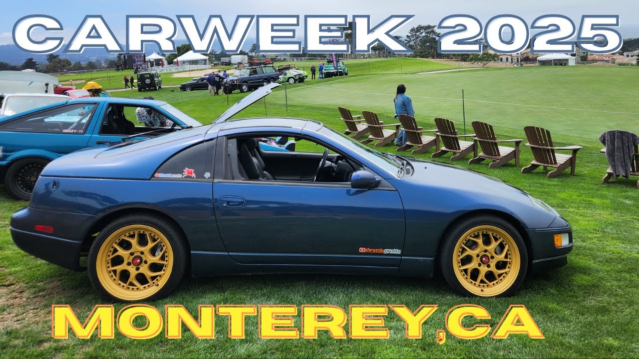 The Monterey Car Week video with ZERO SUPERCAR REVS - 2025