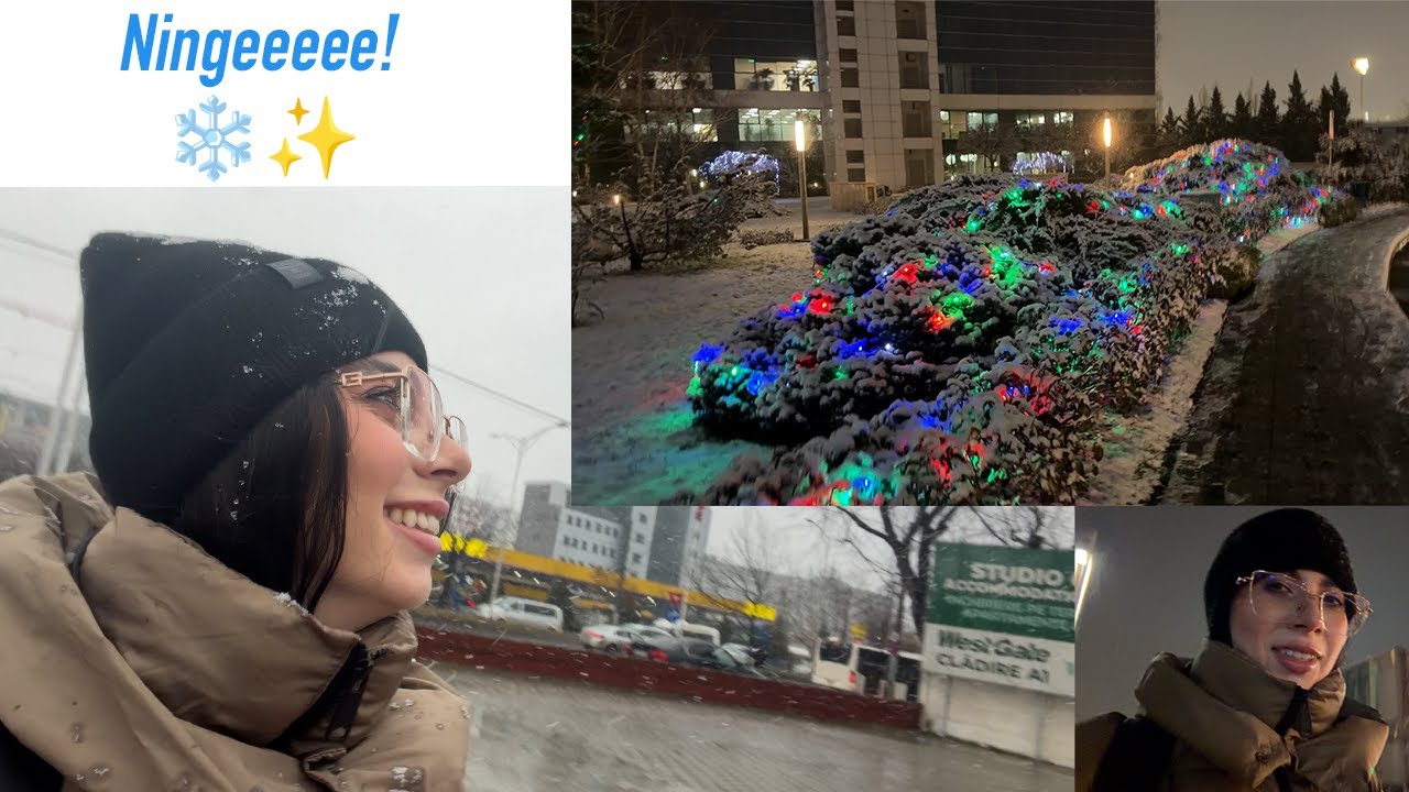 Două zile cu mine 💖 | ninsoare ❄️, birou 💼 & mici cumpărături 🛒